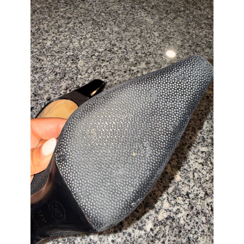 Vintage Chanel Black CC Logo Cap Toe Mules – Size 7.5B - Picture 9 of 9